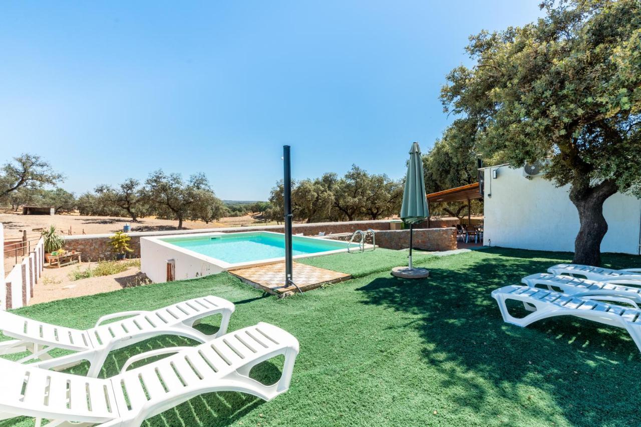 Casa Rural Quejigo Con Piscina Санта-Олалья-дель-Кала Экстерьер фото