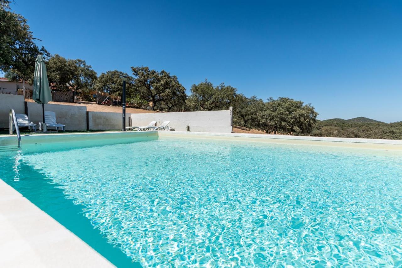 Casa Rural Quejigo Con Piscina Санта-Олалья-дель-Кала Экстерьер фото