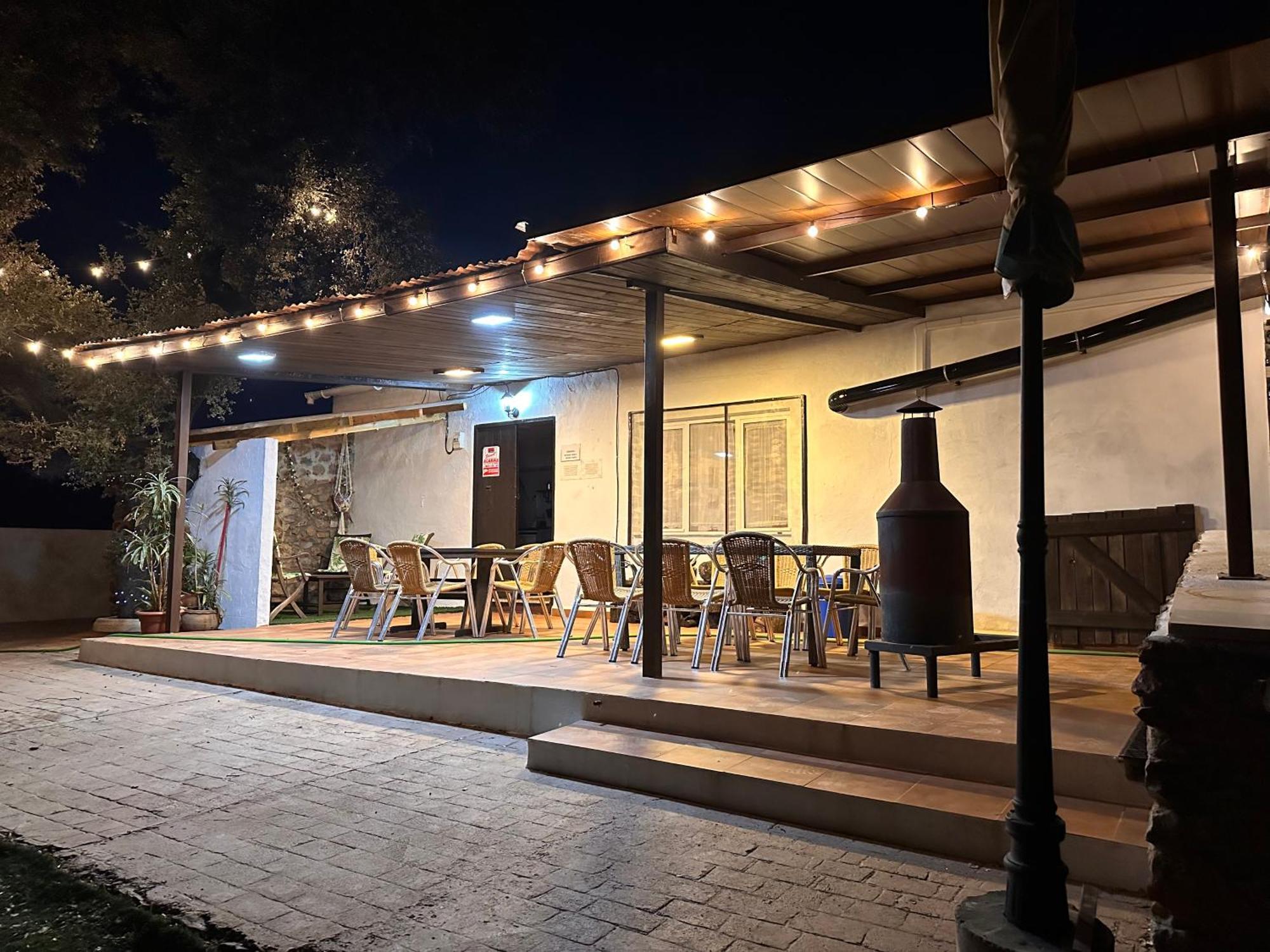 Casa Rural Quejigo Con Piscina Санта-Олалья-дель-Кала Экстерьер фото